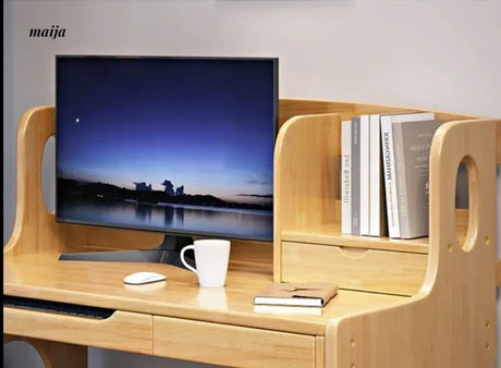 Jasper Full Wooden Study Desk Set from maija