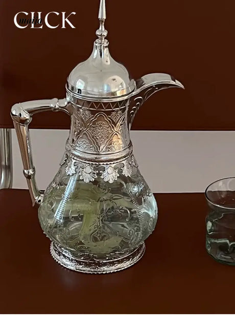 CLICK Retro Glossy Teapot Light Luxury Style Decor from CLICK