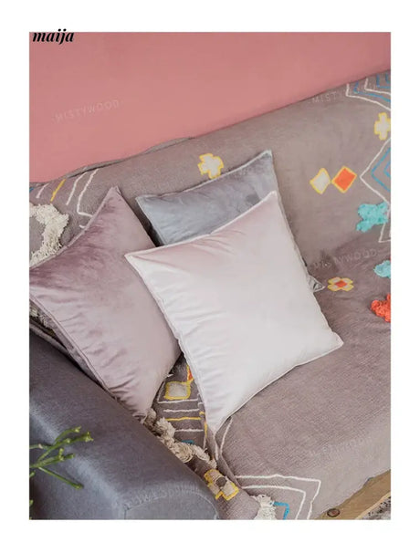 MISTYWOOD Orange Swan Light Luxury Pillow from MISTYWOOD