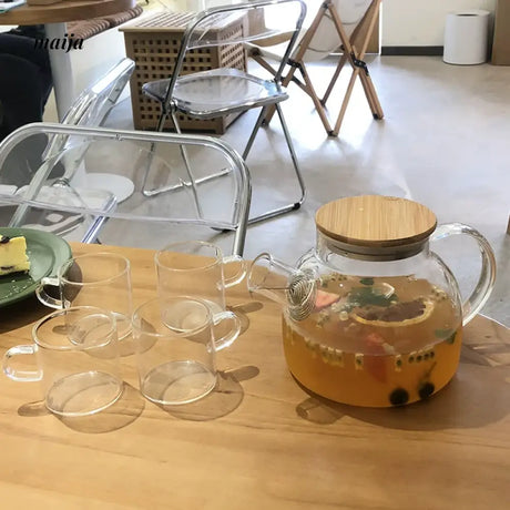 BANKE Glossy Explosion-Proof Fruit Teapot Set from BANKE