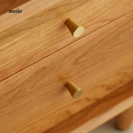 XIXI Japanese Style Cherry Wood Bedside Table from maija