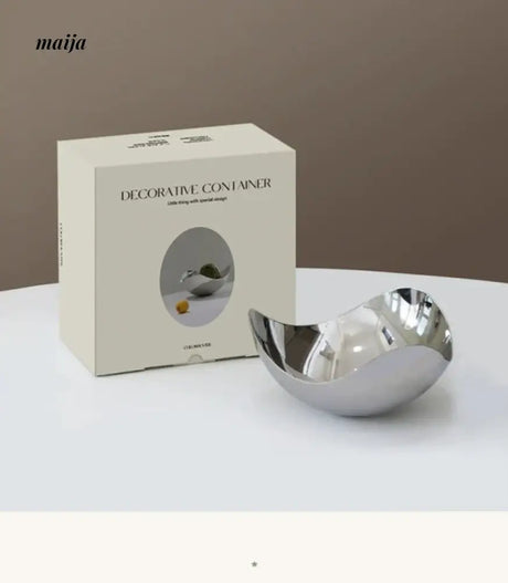 COLOURHUNTER Scandinavian Stainless Steel Fruit Bowl from maija