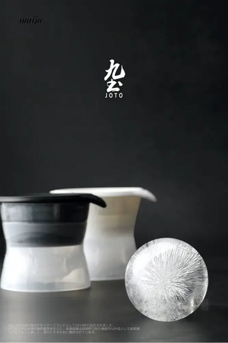 JOTO Fuji Mountain Glass Cup Handmade Snow Mountain Whiskey Cup from JOTO