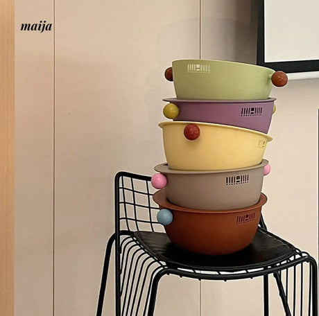Dopamine Kitchen Drain Basket and Bowl from maija