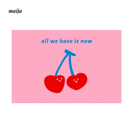WELCOMEBACK Colourful Print from maija