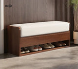 Finnley Solid Wood Shoe-Changing Stool from maija