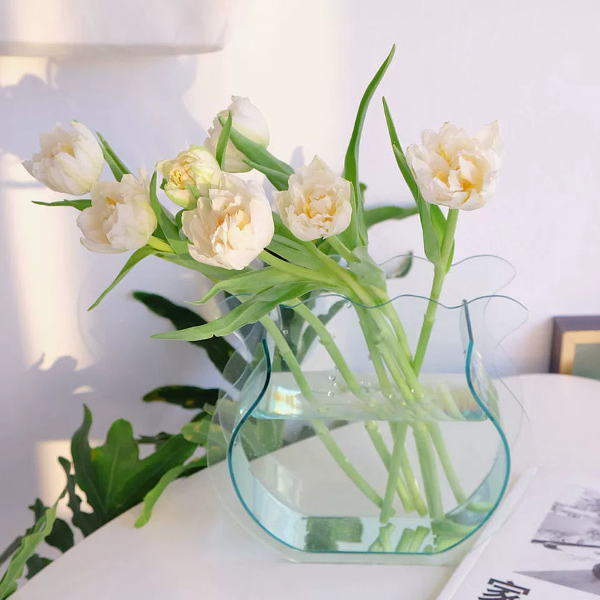 NICEMOON Theo Transparent Acrylic Hydroponic Vase from NICEMOON