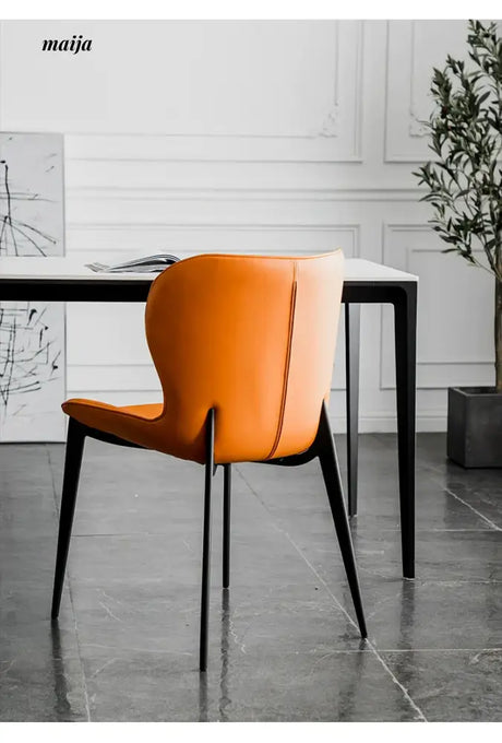 LAZYSPACE Alice Leather Dining Chair from LAZYSPACE