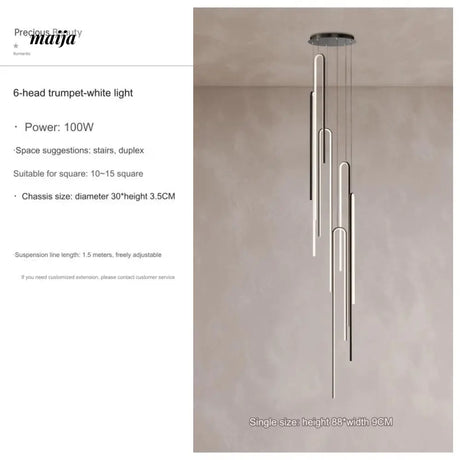 Calais Staircase Chandelier from maija