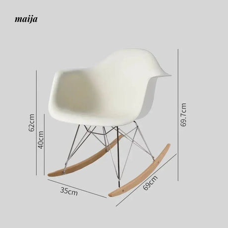 LIFEPOEM Eames Replica Rocking Chair from LIFEPOEM