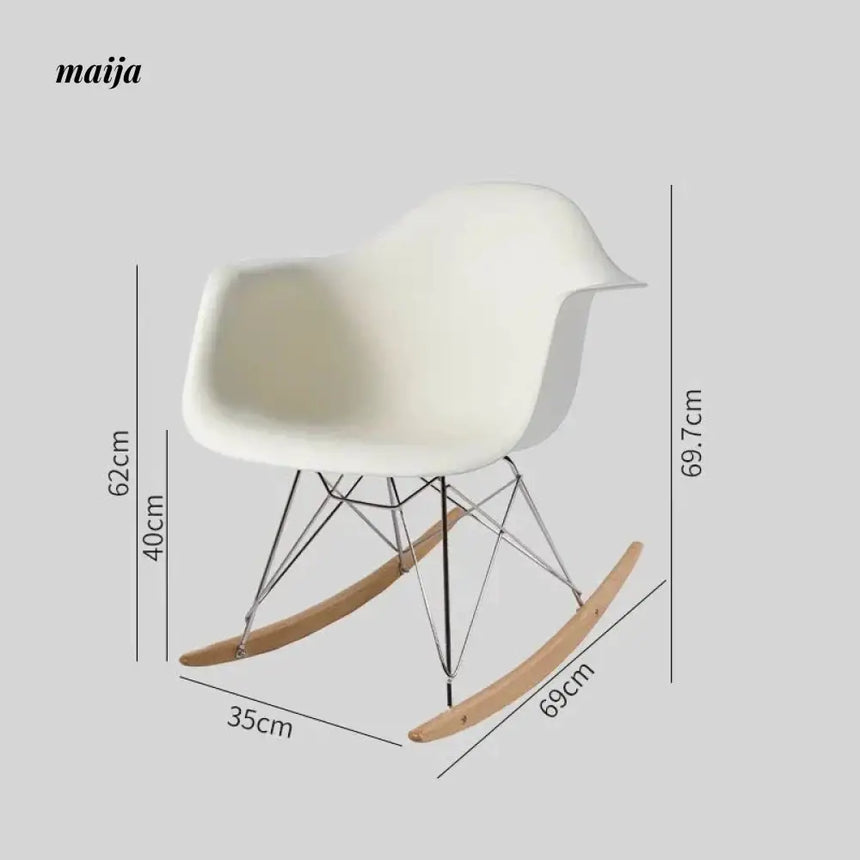 LIFEPOEM Eames Replica Rocking Chair from LIFEPOEM