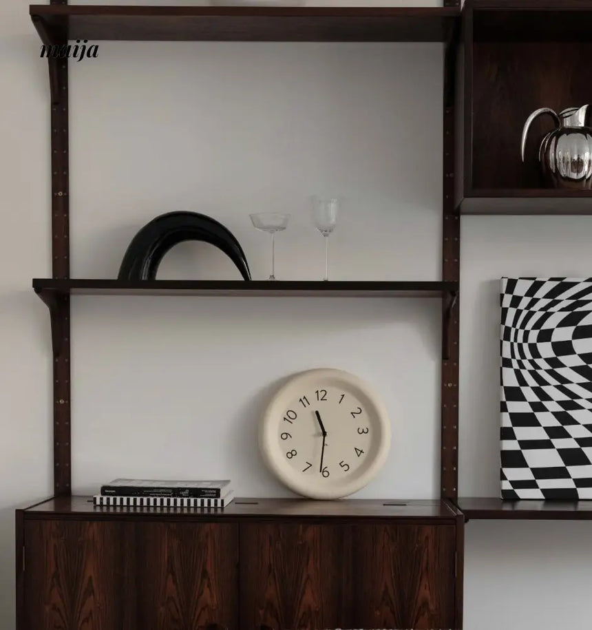 Chubby Ceramic Wall Clock from maija