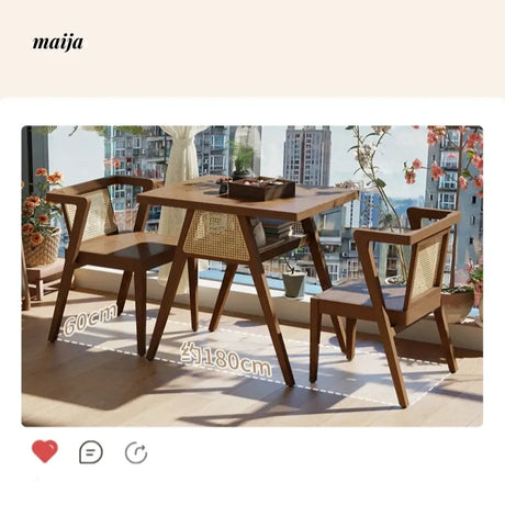 FUYUKI Valdez Compact Dining Set from KENZAKI