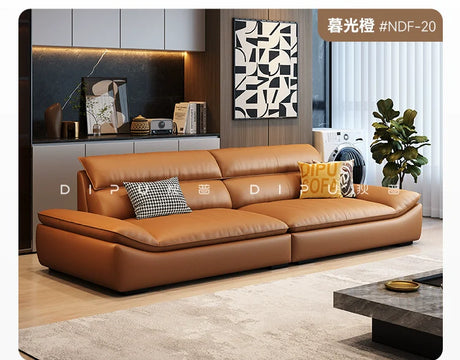 DIPU Roman Modern Leather Sofa from DIPU