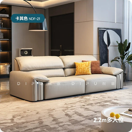 DIPU Kody Modern Retro Leather Sofa from DIPU