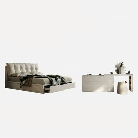AIWO Odette Cream Ceiling-High Wardrobe for Small Apartments from AIWO