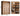 MEIHOUSE Antique Style Walnut Bedroom Large Wardrobe Cabinet from MEIHOUSE