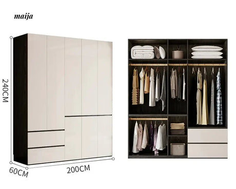 MEIHOUSE Minimalist Bedroom Storage Cabinet from MEIHOUSE