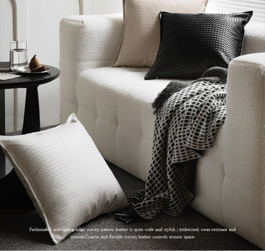 VANT Araminta Elegant Braided Luxury Cushion Pillow from VANT