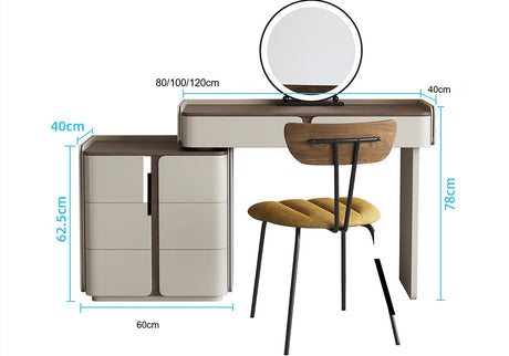 APARTMENT NO.7 Isabella Sleek Minimalist Bedside Table from APARTMENT NO.7