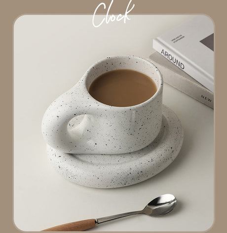 BEN HANMEI Esperanza Minimalist Ceramic Coffee Cup from BEN HANMEI