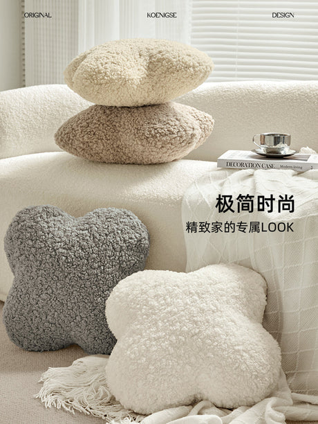VANT Santiago Four-Leaf Clover Plush Pillow from VANT