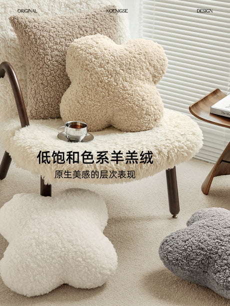 VANT Santiago Four-Leaf Clover Plush Pillow from VANT