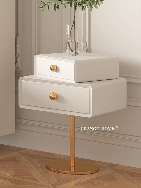 CH Oliver Creative Art Minimalist Storage Bedside Table from CH