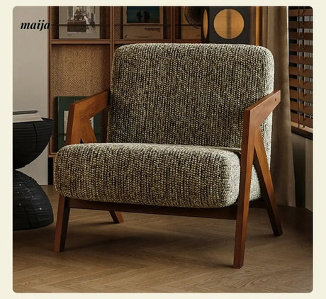 SMALL HIBISCUS Retro Wabi-Sabi Chair from SMALL HIBISCUS