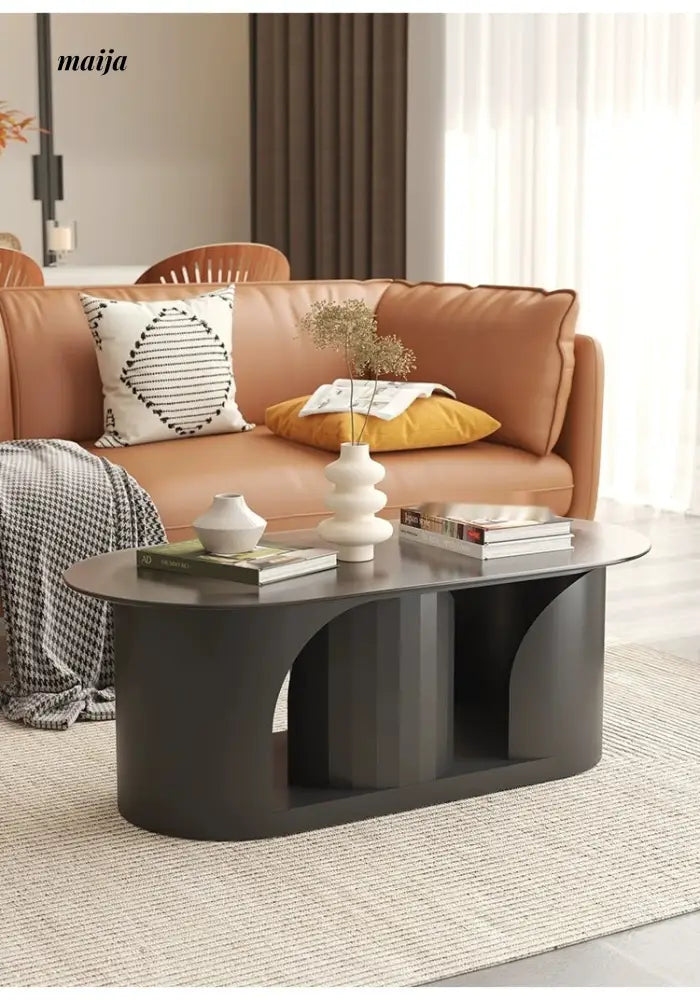 LOWERLEFT Multi-Layer Coffee Cave Table from Lower Left