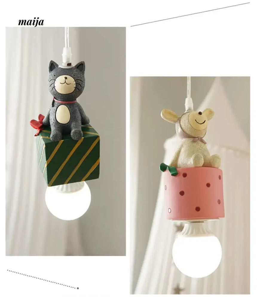 QXWD Gift Box Ceiling Lamp Children's Room from QXWD
