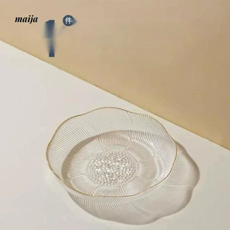 MOSE Nordic Shell Glass Plate from MOSE
