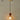 NANCY Retro Brass Bar Chandelier Glass Shade from NANCY