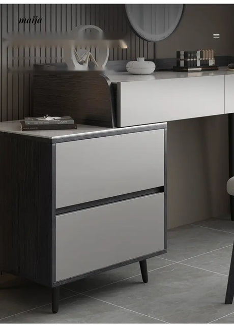 MEIHOUSE Telescopic Scandinavian Dressing Table Modern Bedroom Storage from MEIHOUSE