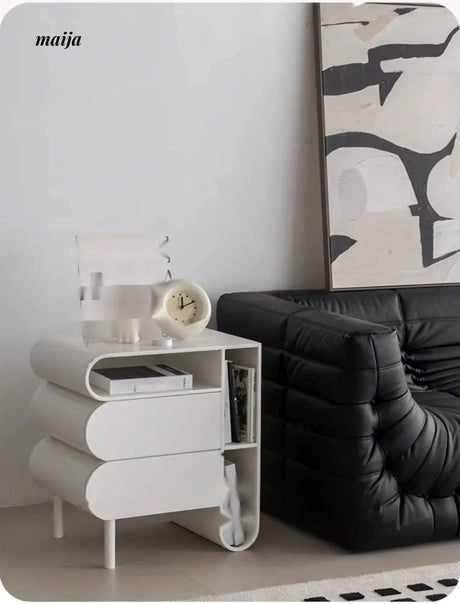 LIVINGPLUS Light Luxury INS Bedside Cabinet from LIVINGPLUS