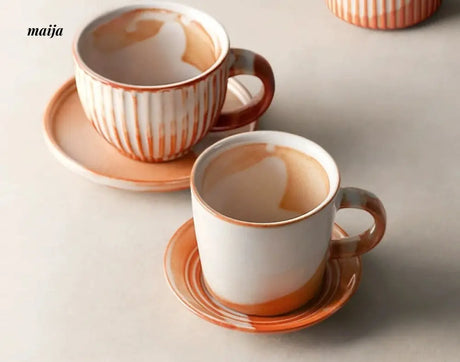 JOTO Ceramic Coffee Cup Japanese Afternoon Tea Set from MOSE