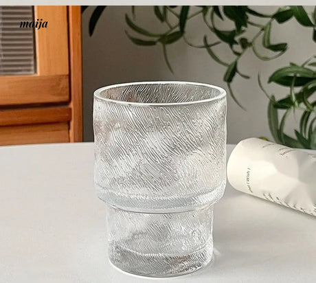 BANKE Vintage Relief Stackable Glass from BANKE