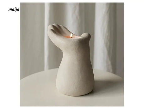 JELLYPAINT Hand Heart Warm Table Candle from JELLYPAINT