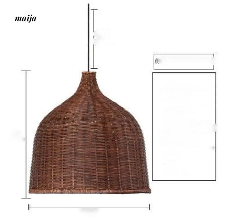 ZHONGSHAN Ceiling Lamp with Bamboo Shade Chinese Style from ZHONGSHAN