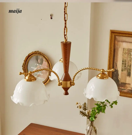 NANCY Antique Bauhaus Chandelier American Retro Style from NANCY