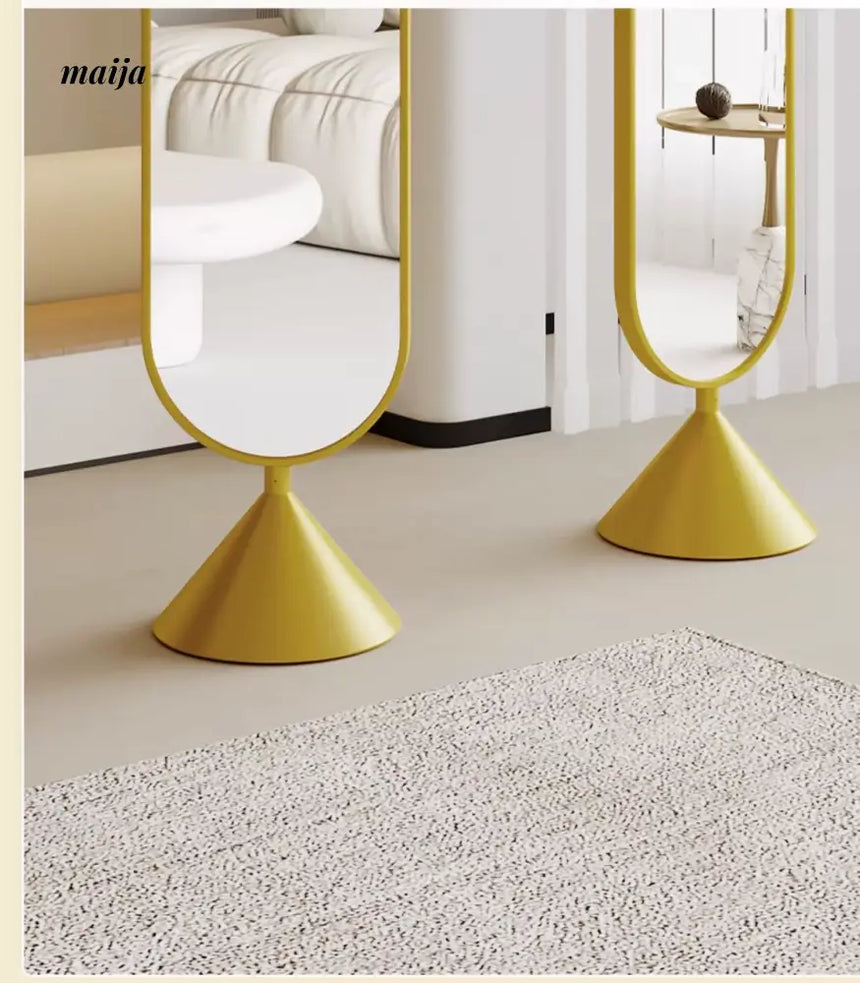 YUJIA Rotating Dressing Mirror Nordic Luxury Style from YUJIA