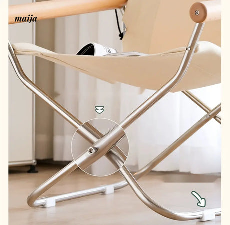PUMPKIN BOX Nordic Folding Canvas Chair from PUMPKIN BOX