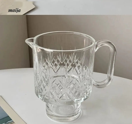 BANKE Large Capacity Fruit Tea Transparent Glass Cup from BANKE