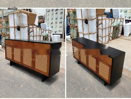 RATTAN CRAFTSMAN Solid Wood Foodside Cabinet from RATTAN CRAFTSMAN