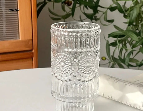 BANKE Vintage Relief Stackable Glass from BANKE