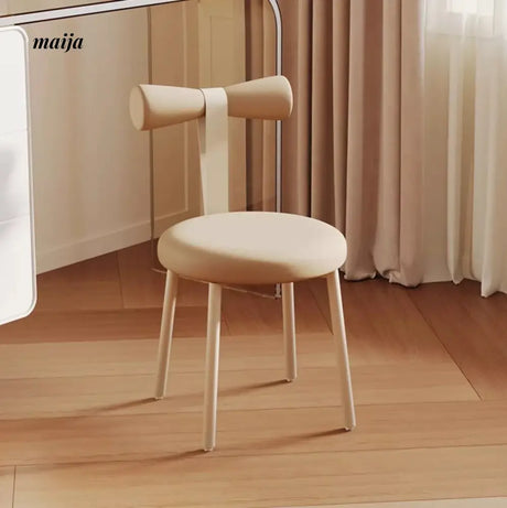 Bow Cream Dressing Chair from Kaiyashi