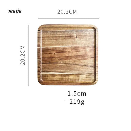 Rectangular Wooden Serving Plate from maija