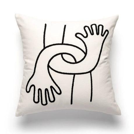 MISTYWOOD Knitted Pilsan Play Car Line Pillow from MISTYWOOD