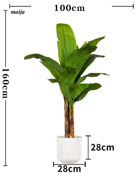 Artificial Large Leaf Banana Tree from maija