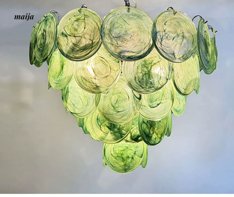 NANCY Italian Designer Glass Chandelier for Living Room from NANCY